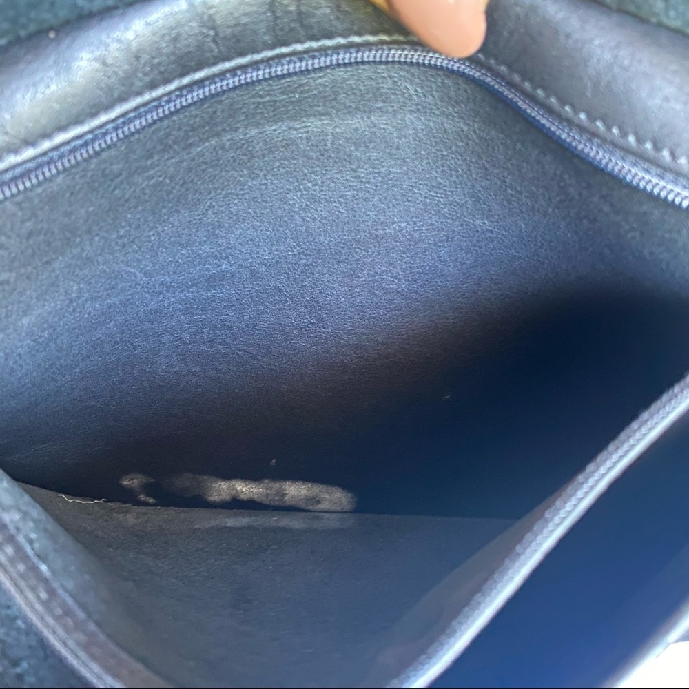 Coach |  Black Leather Cross Body Bag - Picture 9 of 9